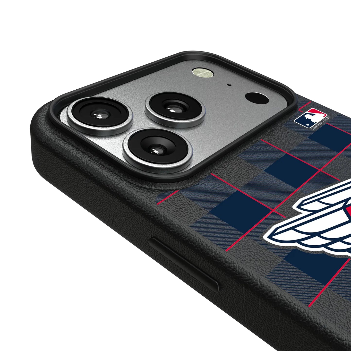 Cleveland Guardians Plaid MagSafe Compatible Phone Case for Apple iPhone