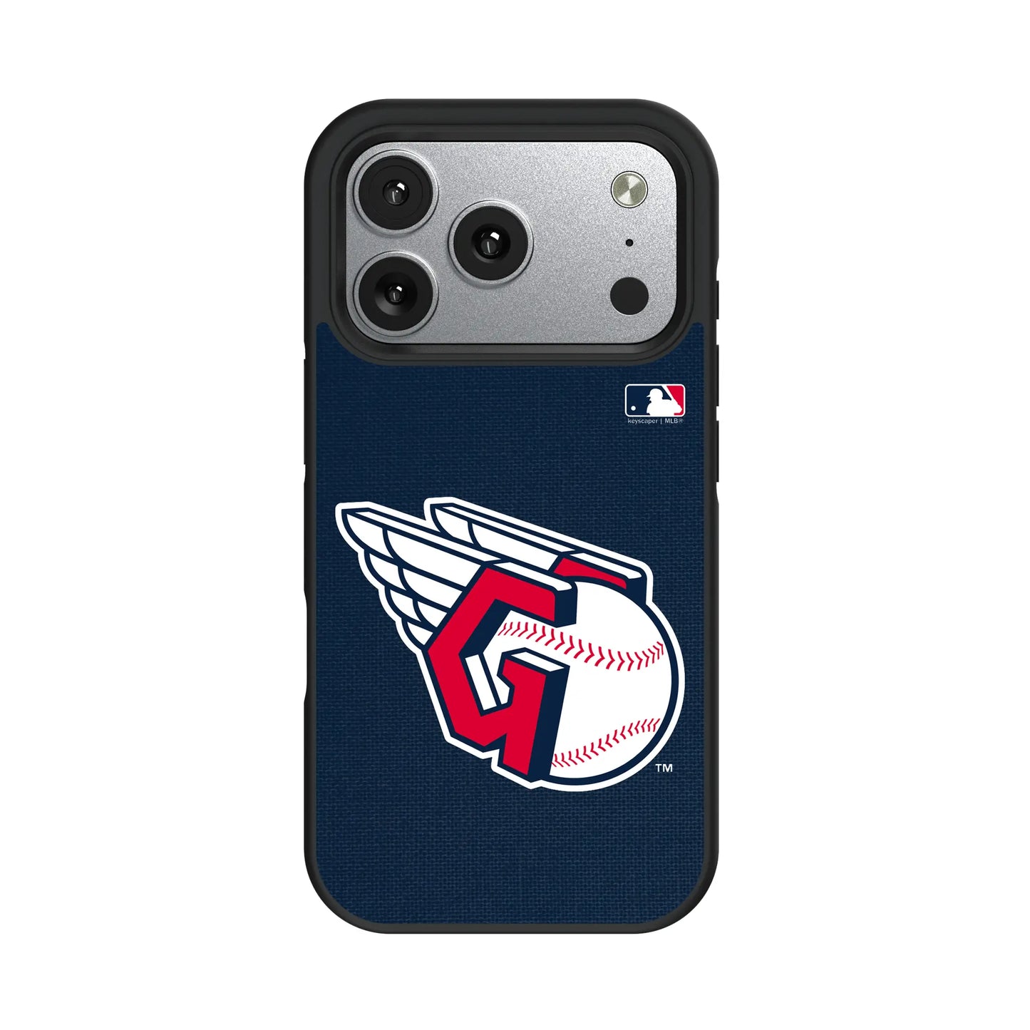 Cleveland Guardians Solid Bump Phone Case for Apple iPhone
