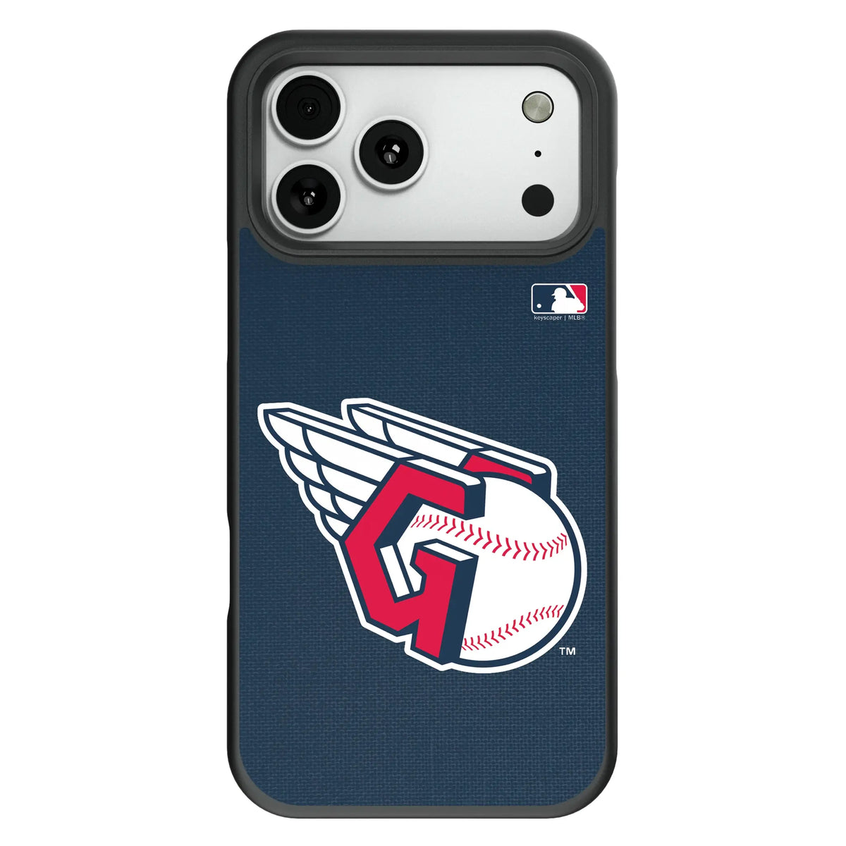 Cleveland Guardians Solid Bump Phone Case for Apple iPhone
