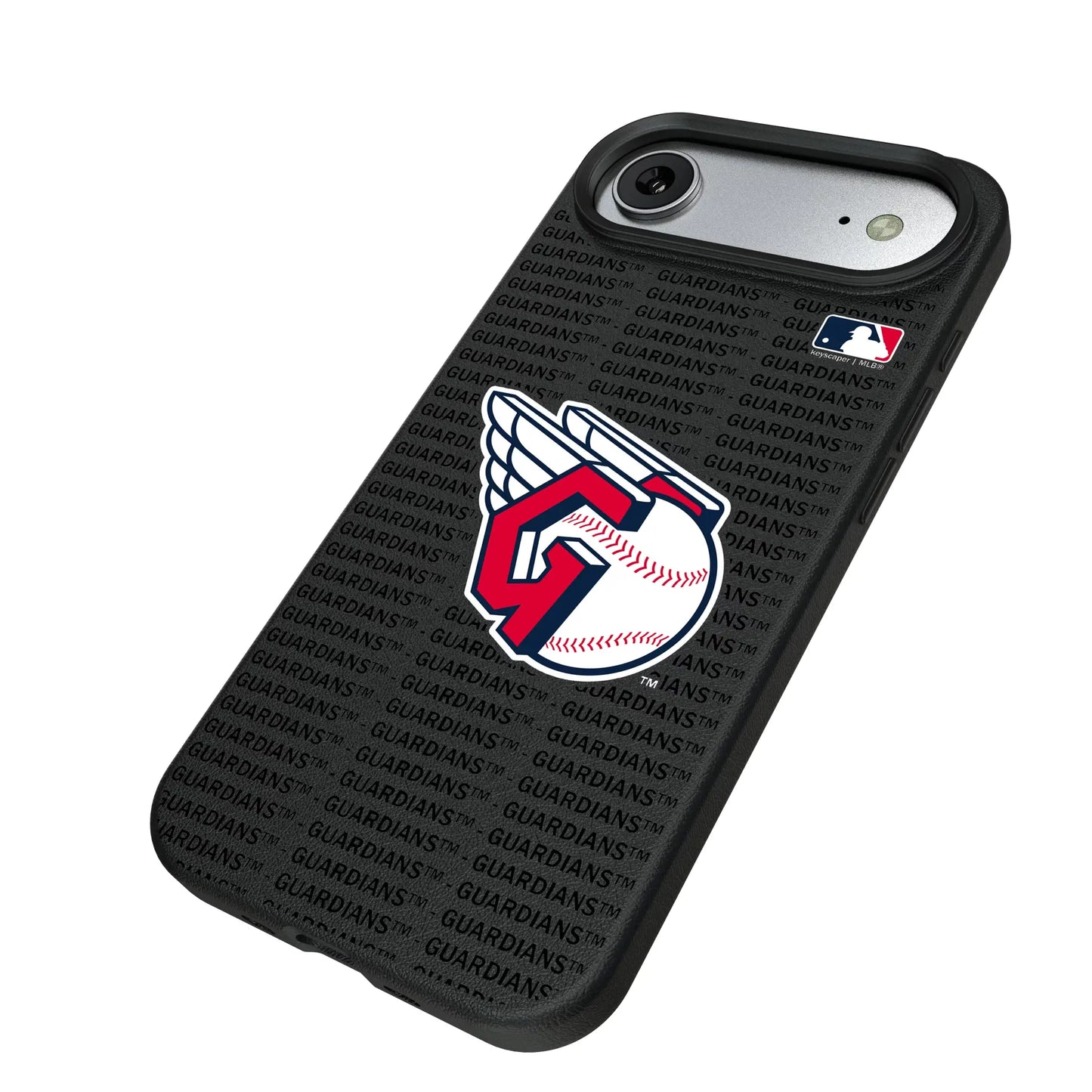 Cleveland Guardians Text Backdrop MagSafe Compatible Phone Case for Apple iPhone