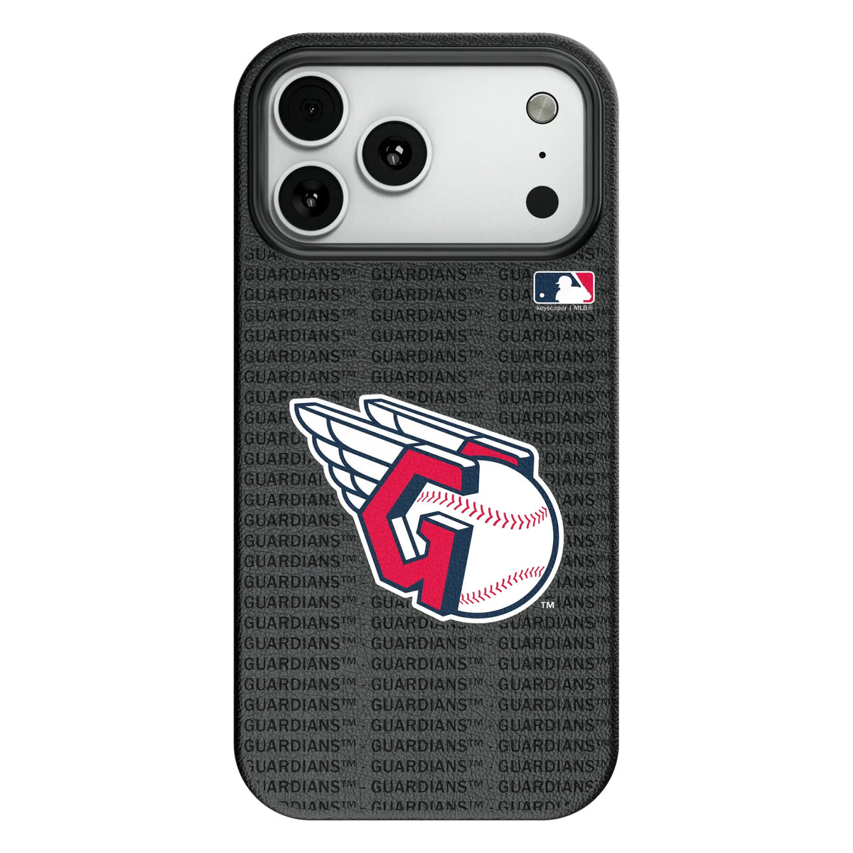 Cleveland Guardians Text Backdrop MagSafe Compatible Phone Case for Apple iPhone