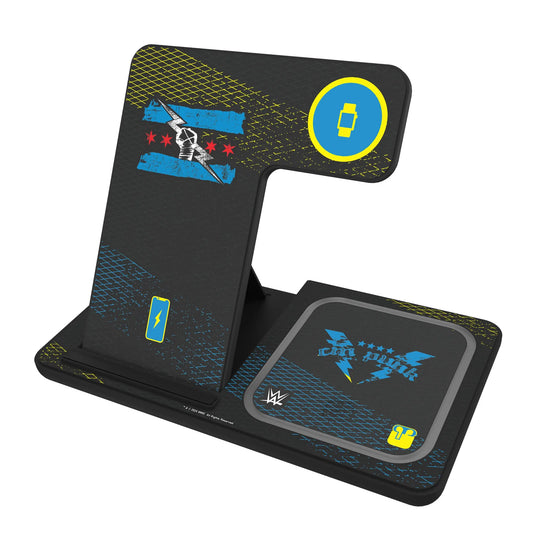 CM Punk Steel 3 in 1 Charging Station