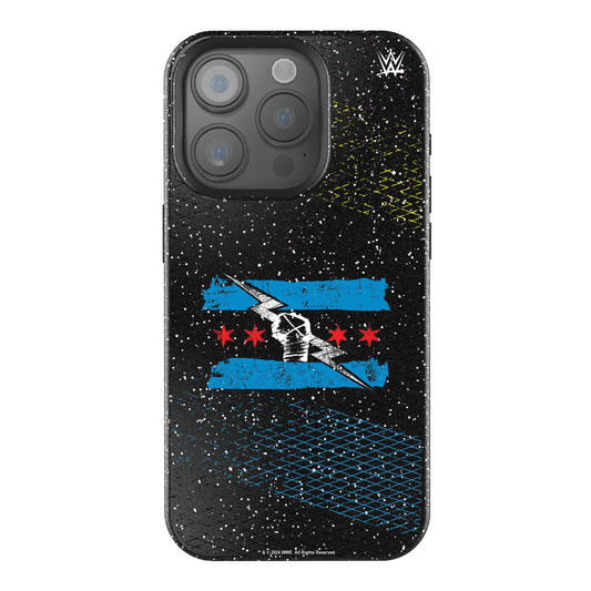CM Punk Steel Black Bling Phone Case for Apple iPhone