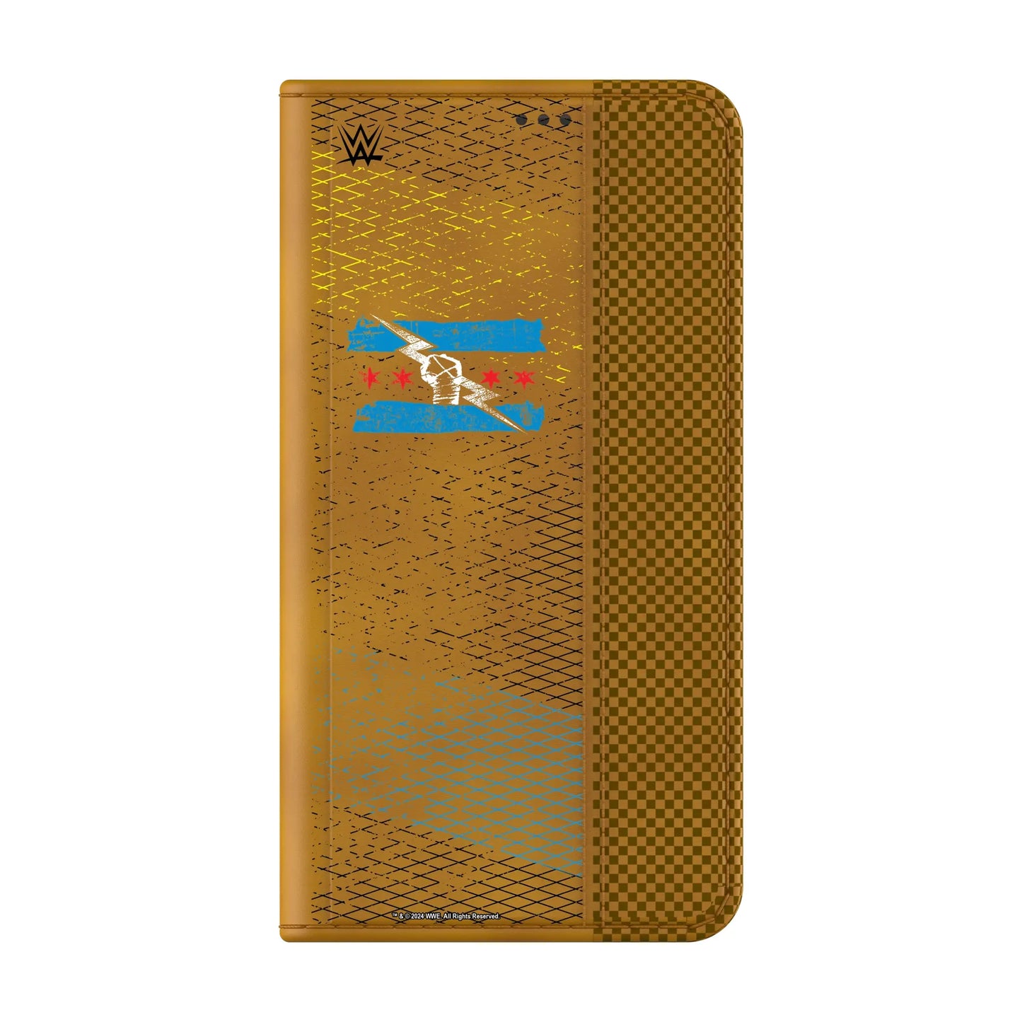 CM Punk Steel Folio Phone Case for Samsung Galaxy