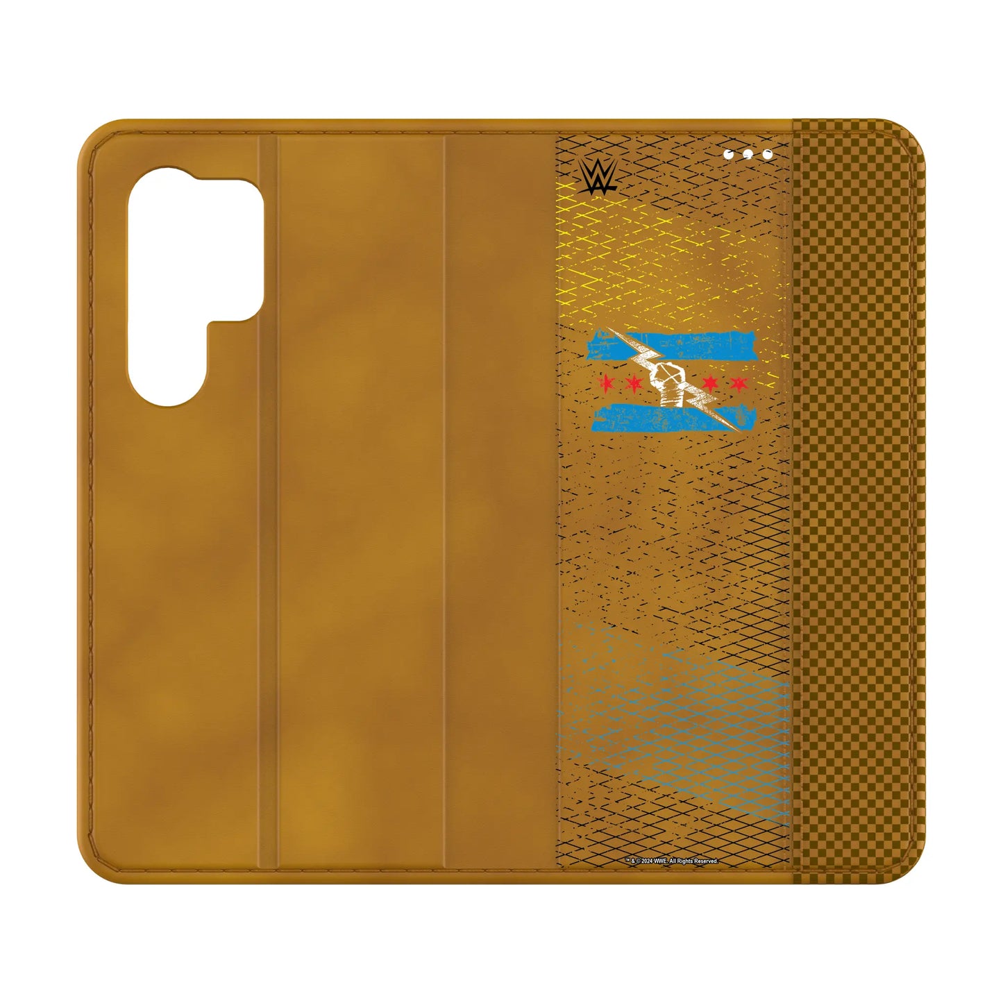 CM Punk Steel Folio Phone Case for Samsung Galaxy