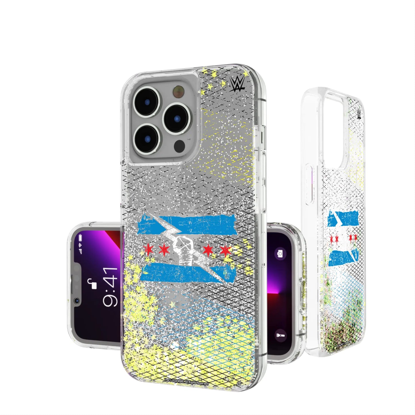 CM Punk Steel Glitter Phone Case for Apple iPhone