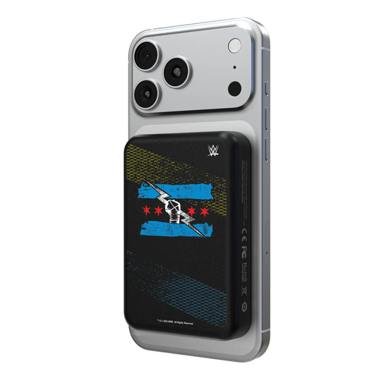 CM Punk Steel Wireless Mag Power Bank