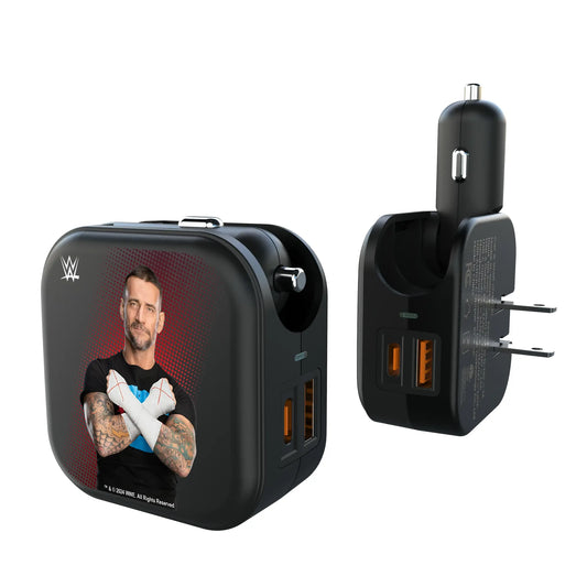 CM Punk Superstar 2 in 1 USB A/C Charger