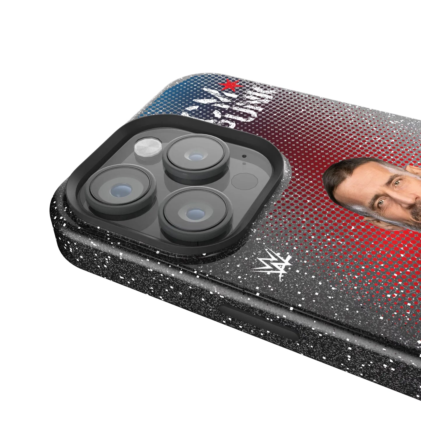 CM Punk Superstar Black Bling Phone Case for Apple iPhone
