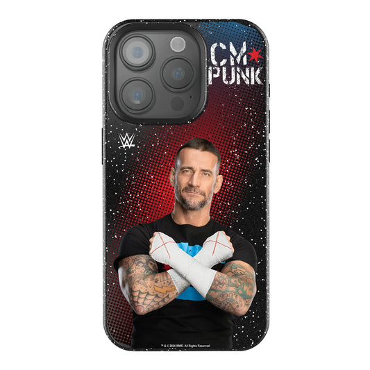 CM Punk Superstar Black Bling Phone Case for Apple iPhone