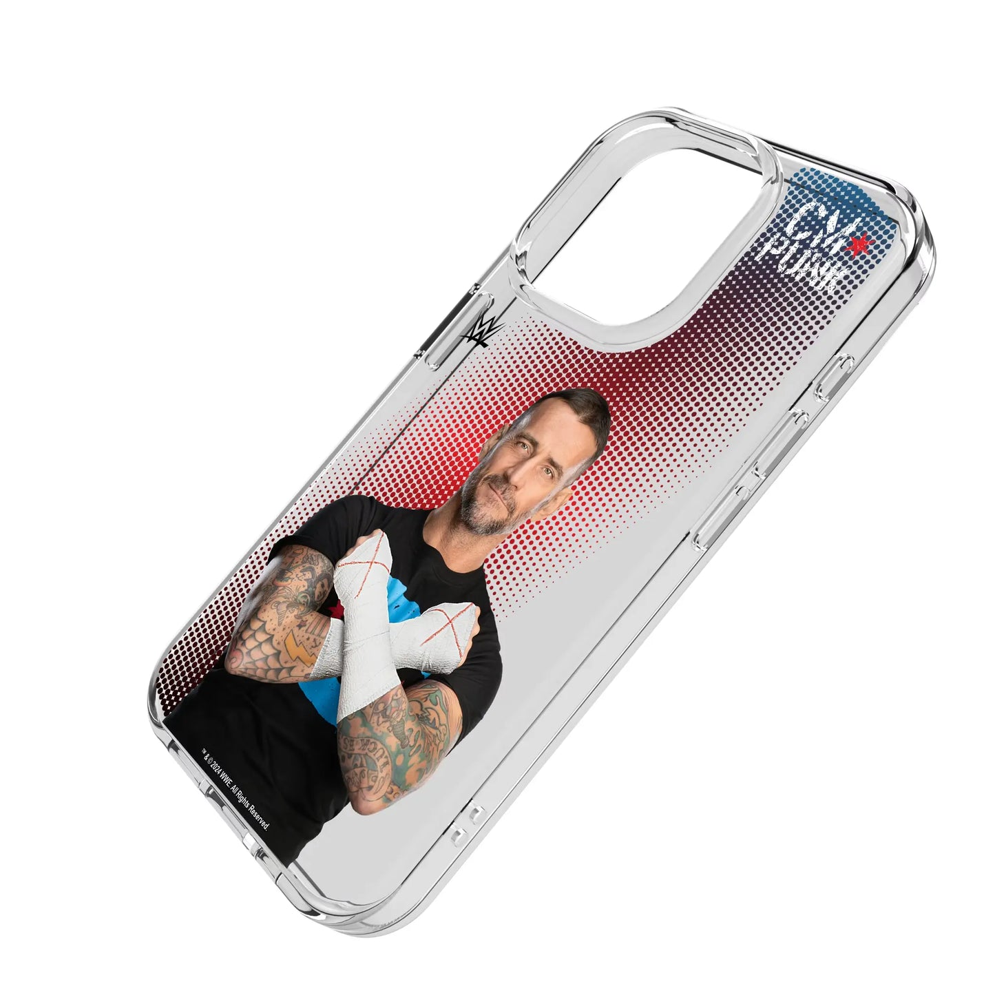 CM Punk Superstar Clear Phone Case for Apple iPhone