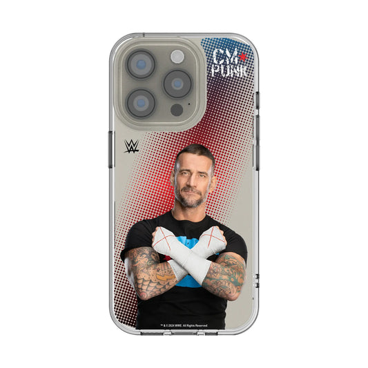 CM Punk Superstar Clear Phone Case for Apple iPhone