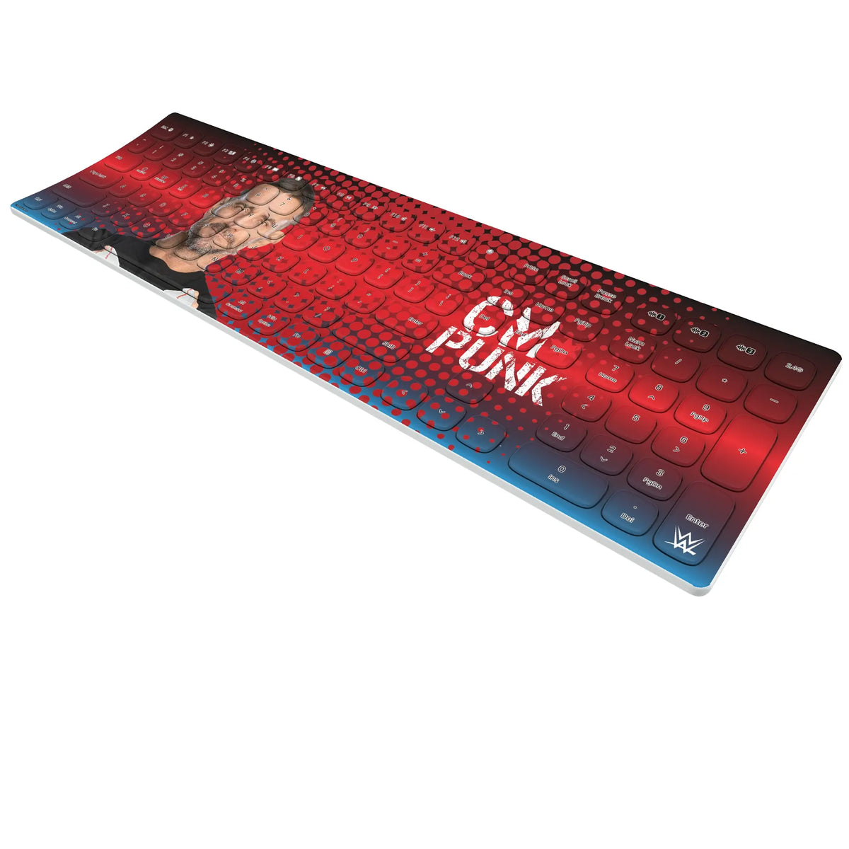 CM Punk Superstar Curved Wireless Keyboard