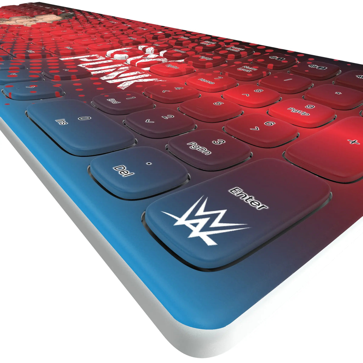 CM Punk Superstar Curved Wireless Keyboard