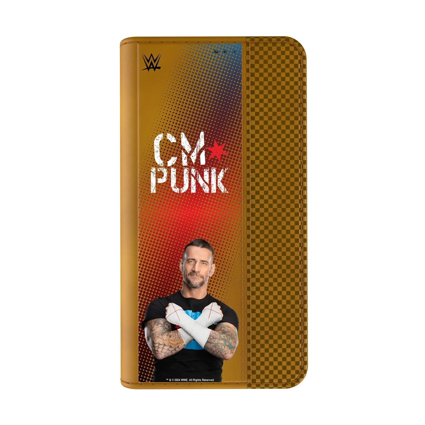CM Punk Superstar Folio Phone Case for Apple iPhone