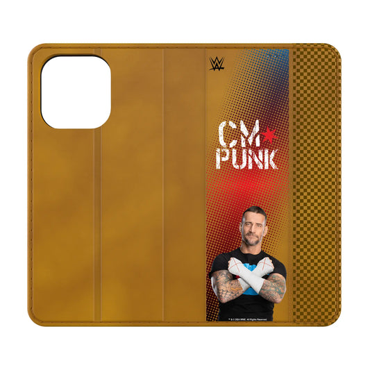 CM Punk Superstar Folio Phone Case for Apple iPhone