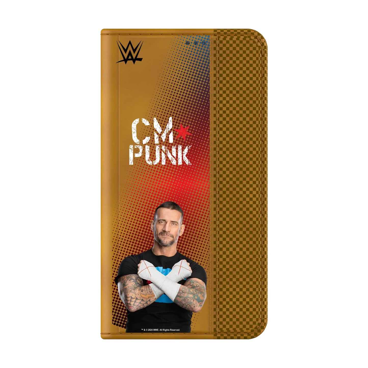 CM Punk Superstar Folio Phone Case for Samsung Galaxy