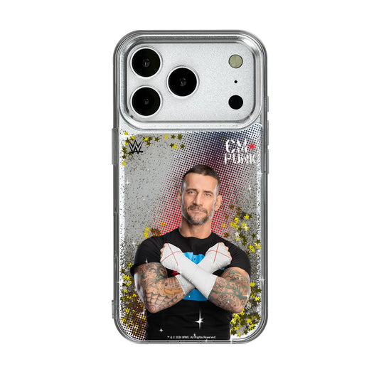 CM Punk Superstar Glitter Phone Case for Apple iPhone