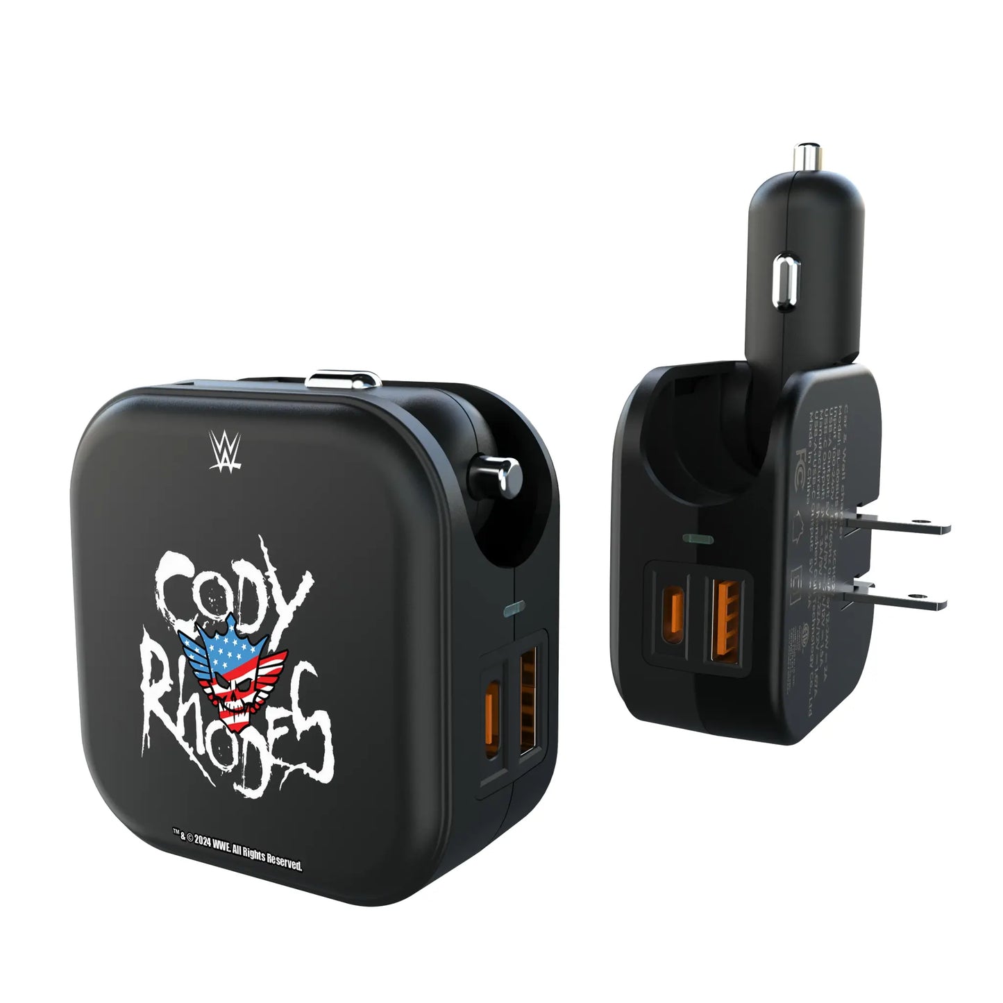 Cody Rhodes Clean 2 in 1 USB A/C Charger