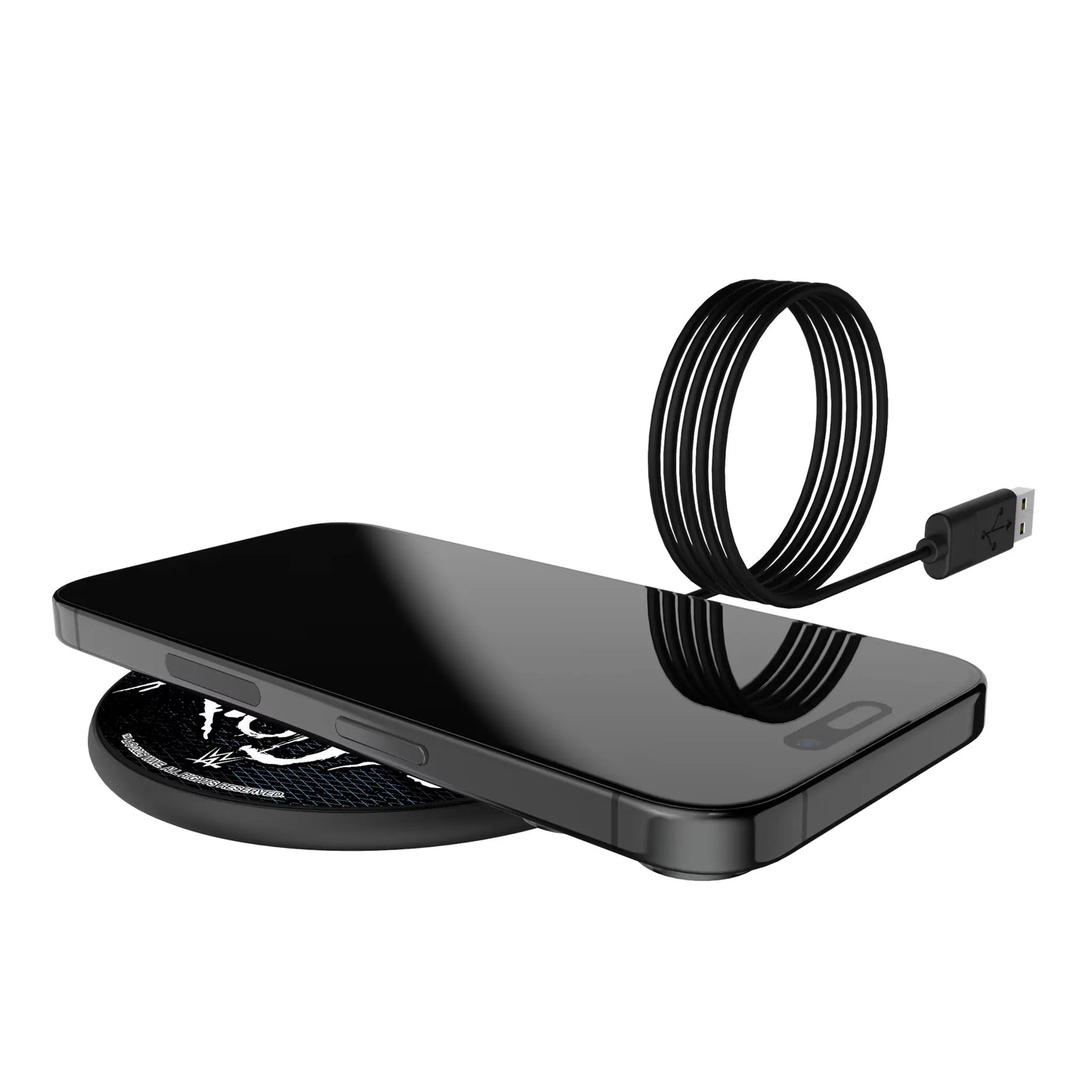 Cody Rhodes Steel 15-Watt Wireless Charger
