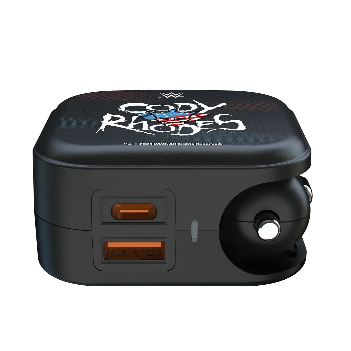 Cody Rhodes Steel 2 in 1 USB A/C Charger