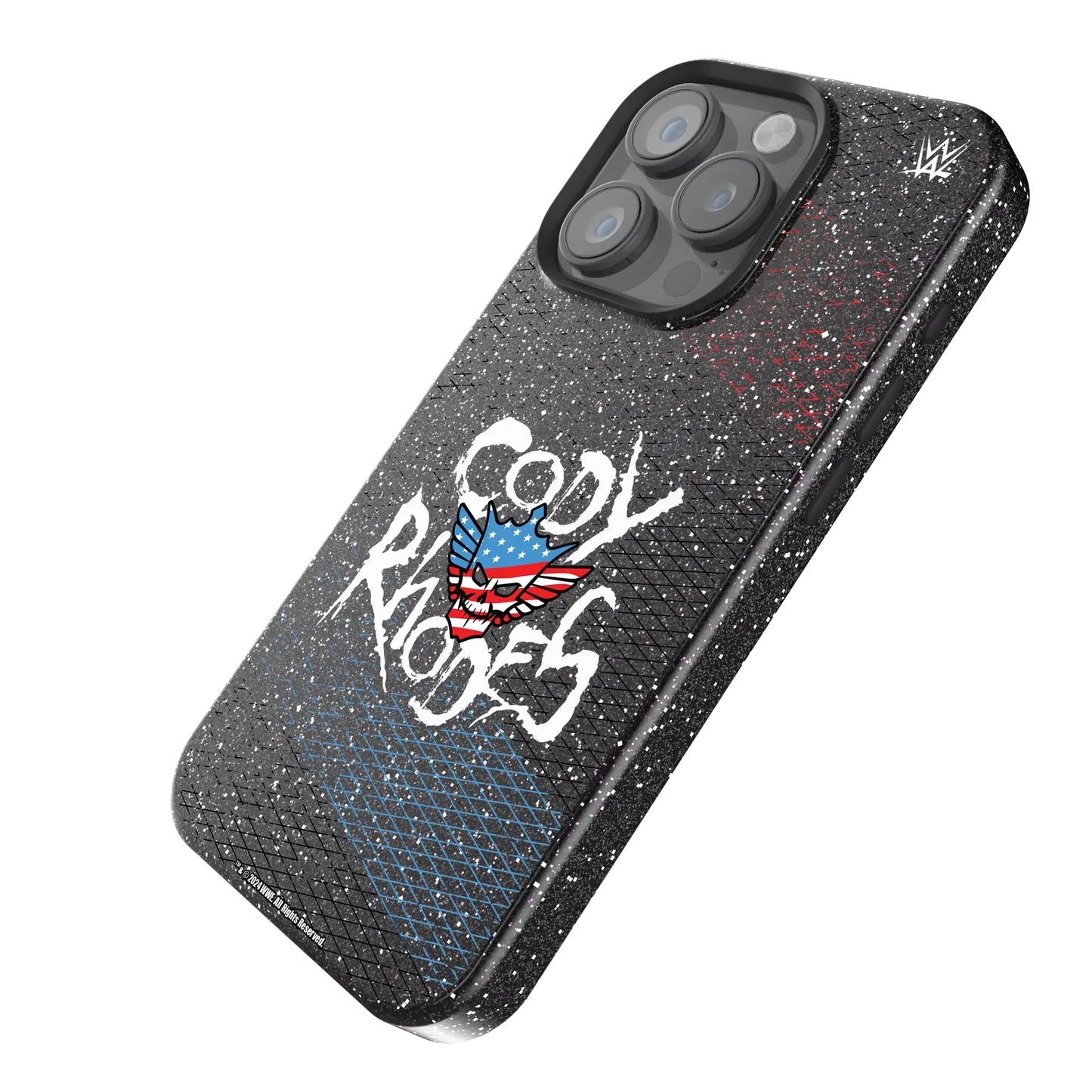 Cody Rhodes Steel Black Bling Phone Case for Apple iPhone