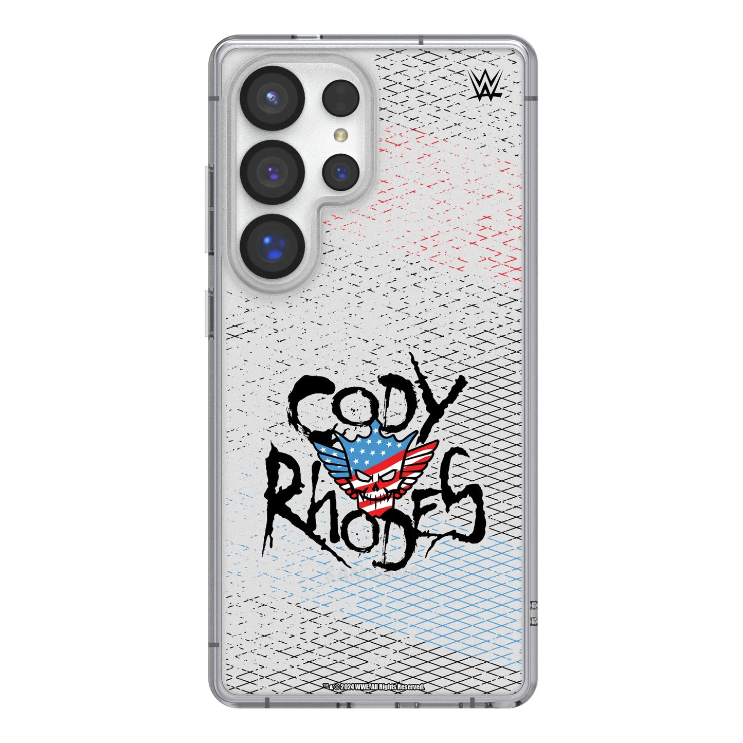 Cody Rhodes Steel Clear Phone Case for Samsung Galaxy