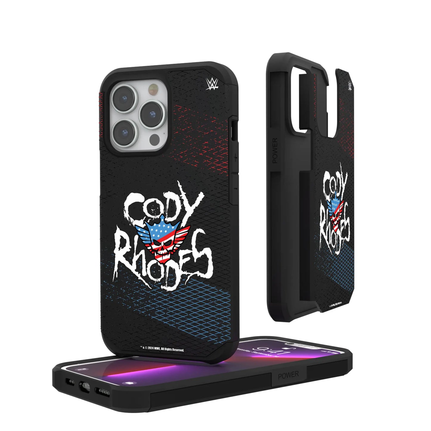 Cody Rhodes Steel Rugged Phone Case for Apple iPhone
