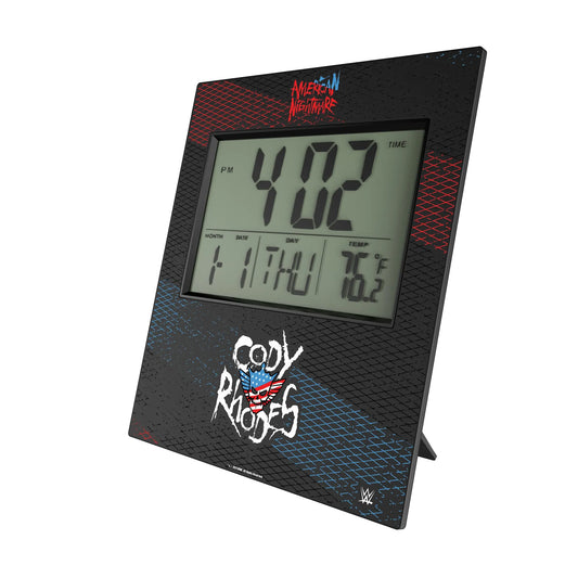 Cody Rhodes Steel Wall Clock