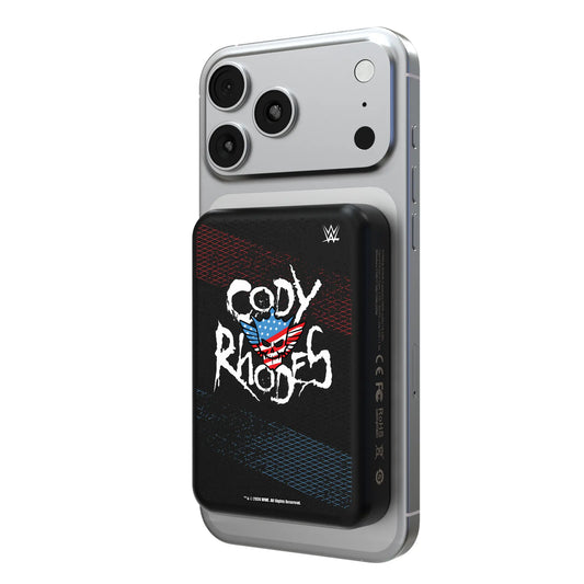 Cody Rhodes Steel Wireless Mag Power Bank