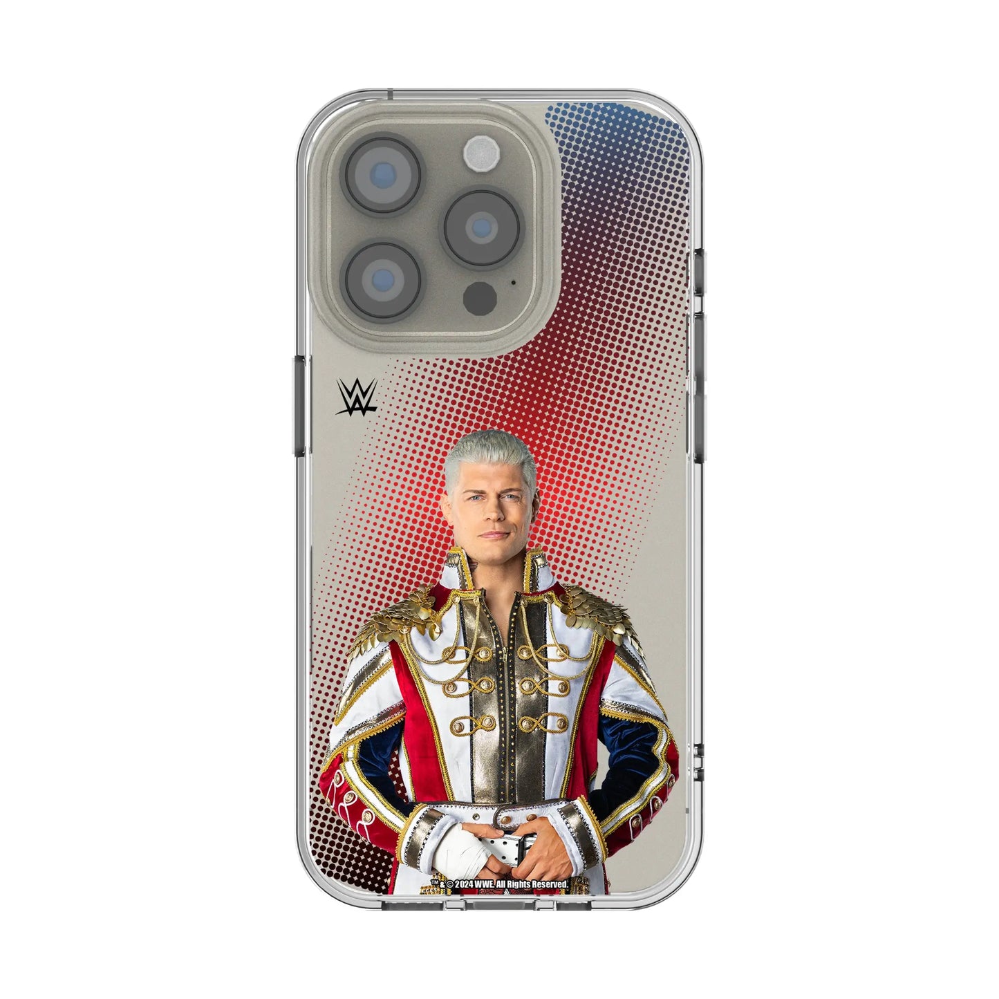 Cody Rhodes Superstar Clear Phone Case for Apple iPhone