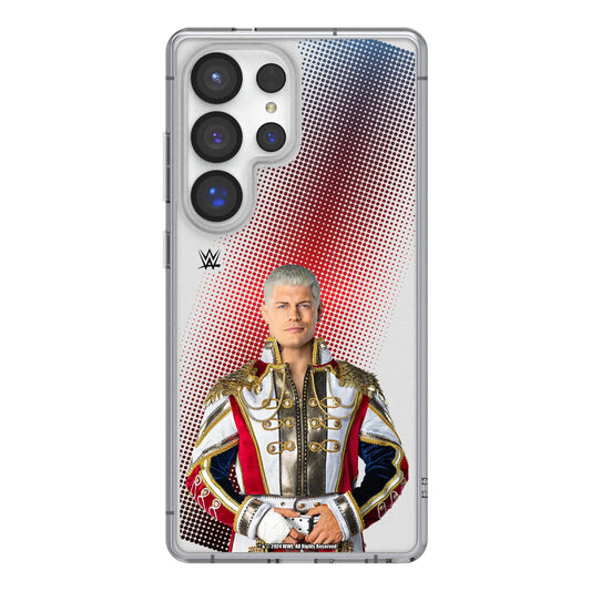 Cody Rhodes Superstar Clear Phone Case for Samsung Galaxy