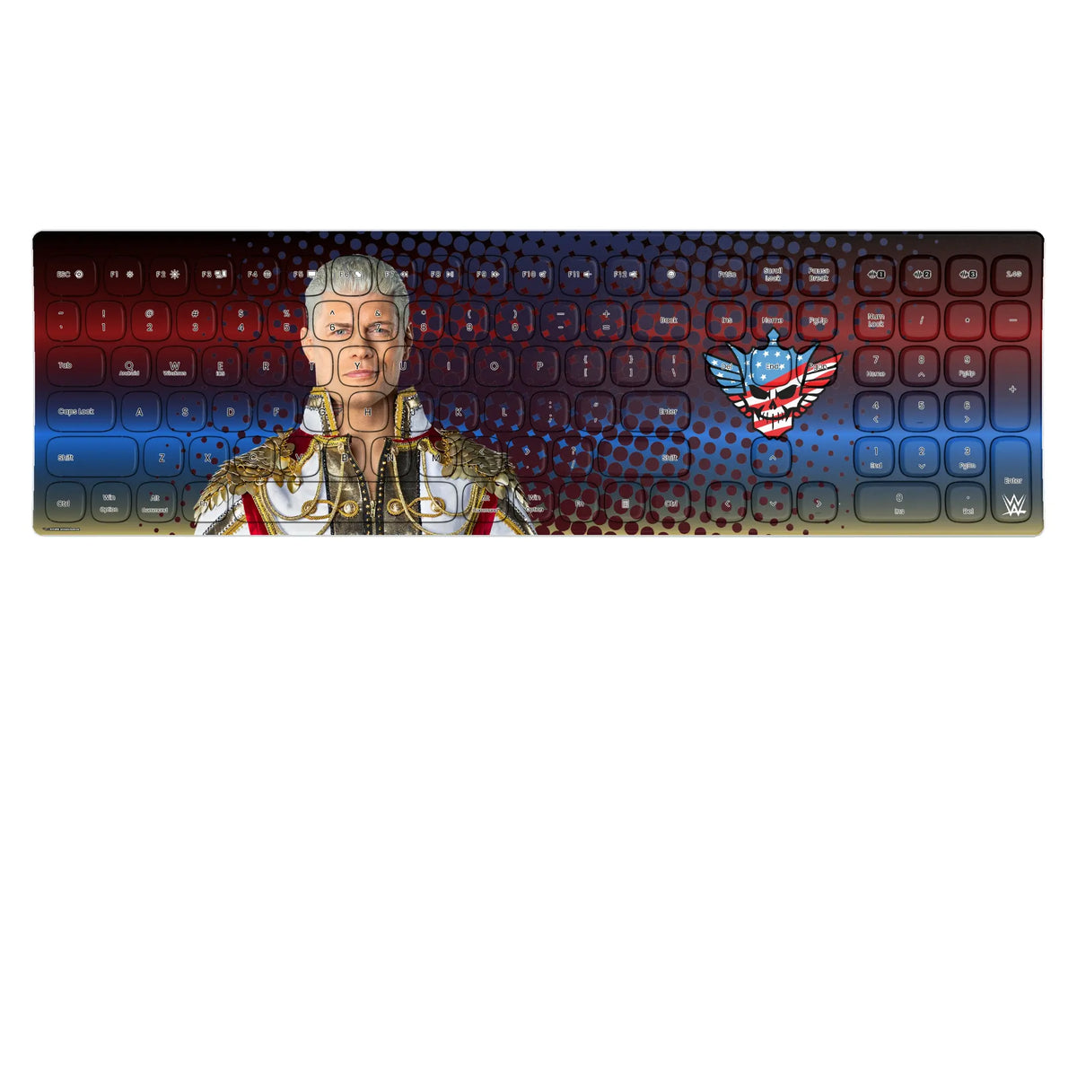 Cody Rhodes Superstar Curved Wireless Keyboard