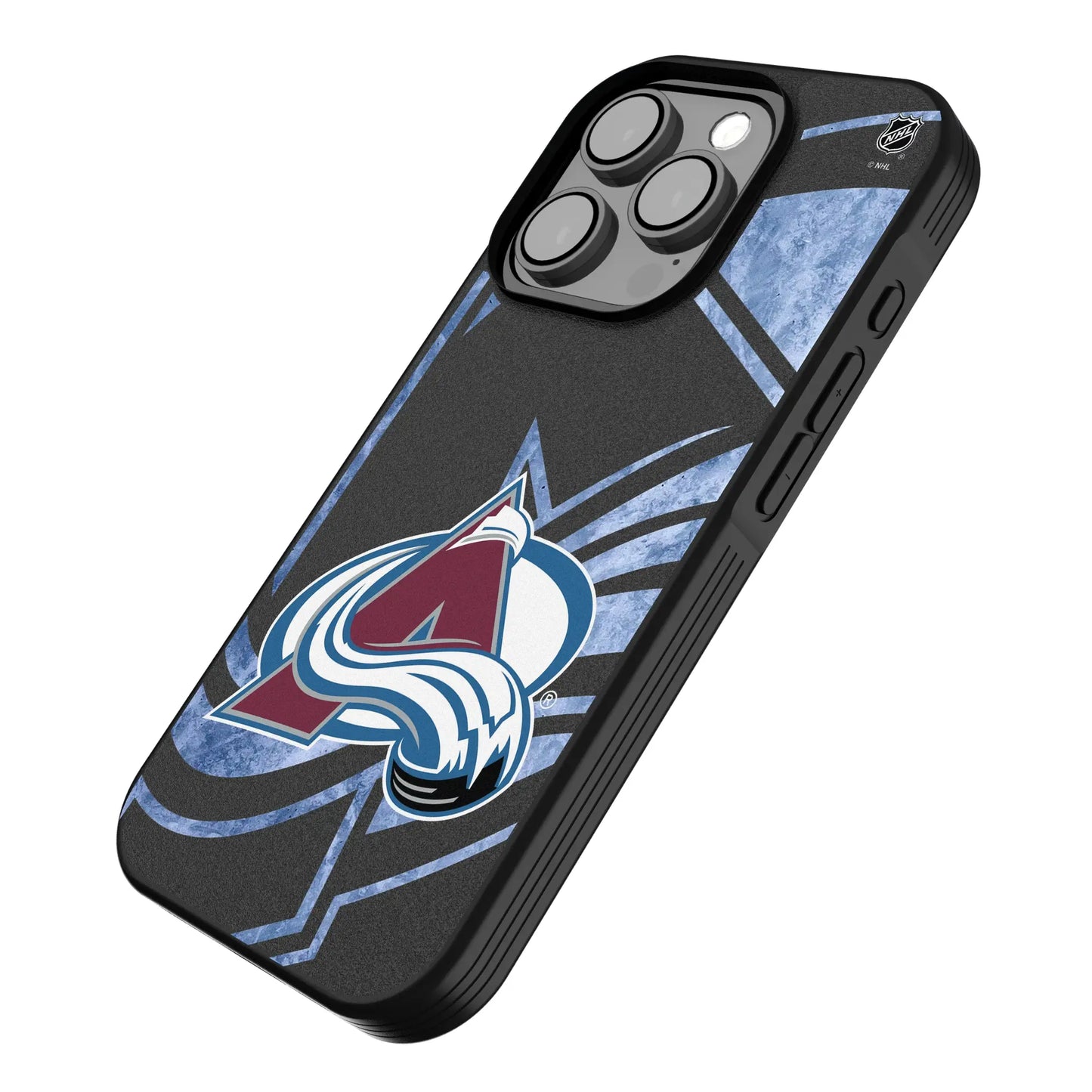 Colorado Avalanche Ice Tilt Bump Phone Case for Apple iPhone