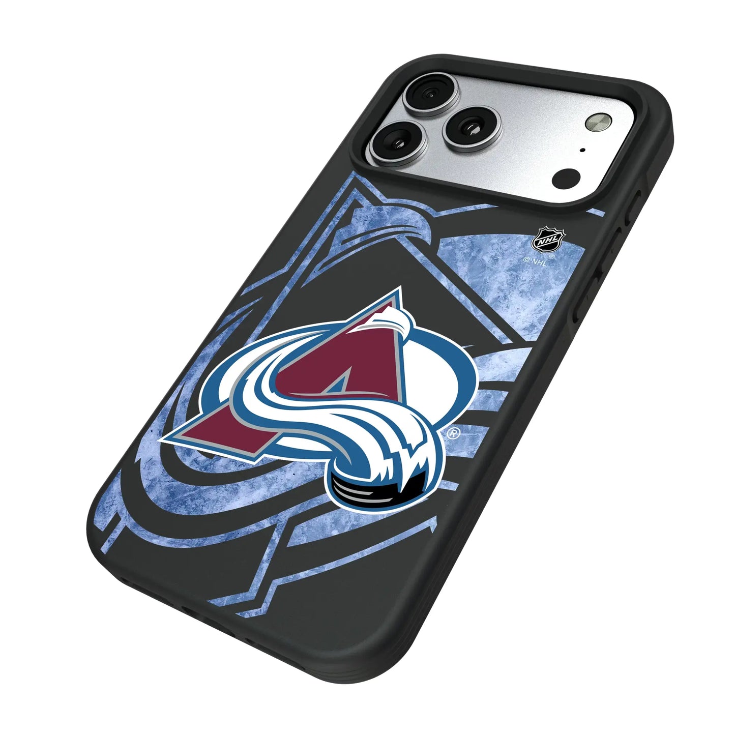 Colorado Avalanche Ice Tilt Bump Phone Case for Apple iPhone