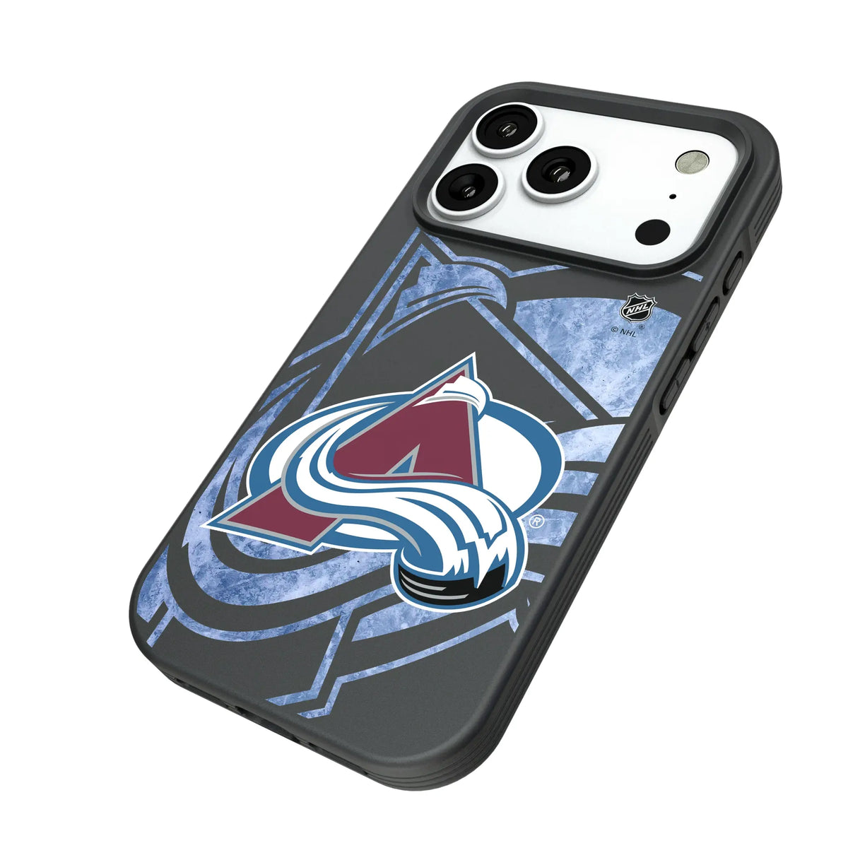 Colorado Avalanche Ice Tilt Bump Phone Case for Apple iPhone