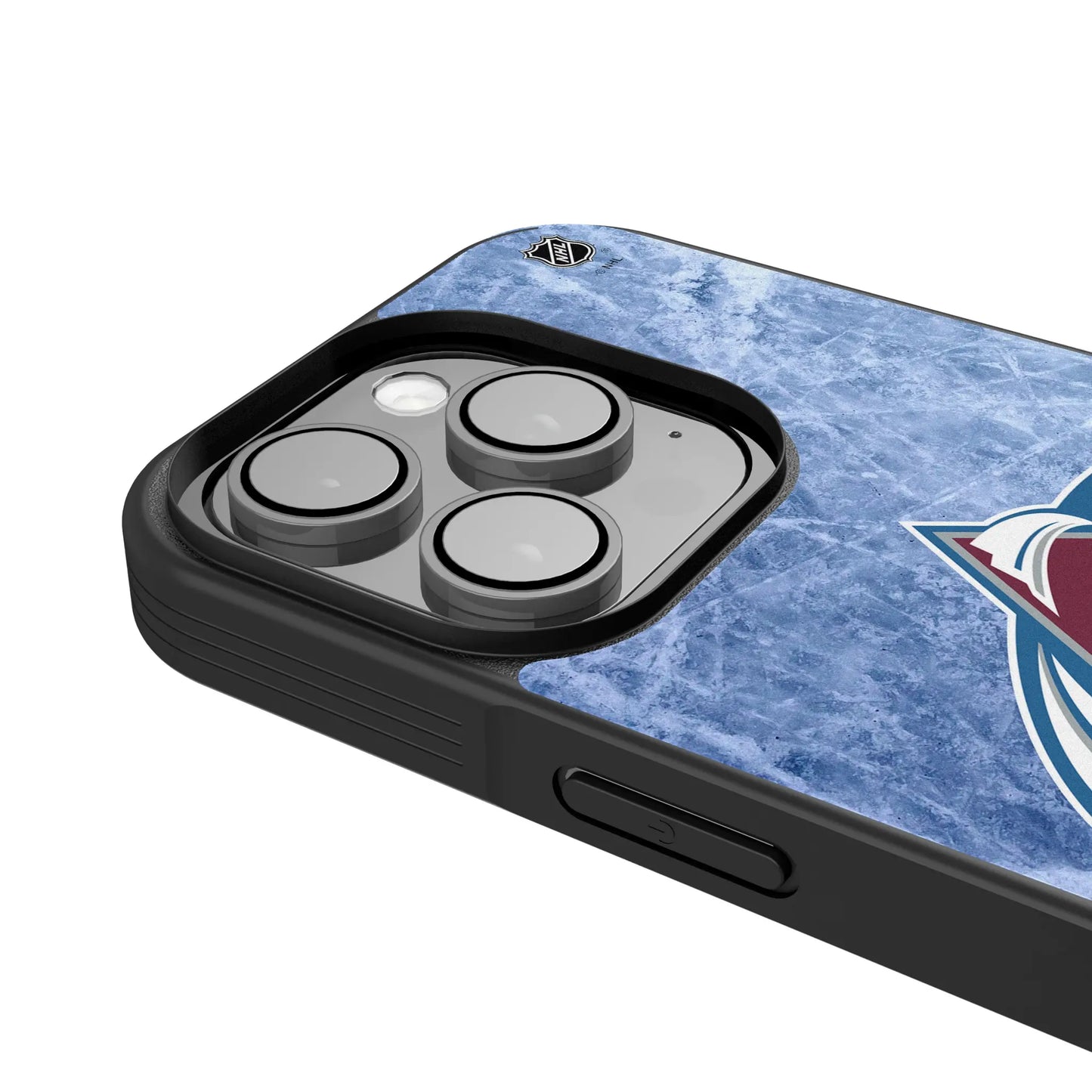 Colorado Avalanche Ice Wordmark Bump Phone Case for Apple iPhone