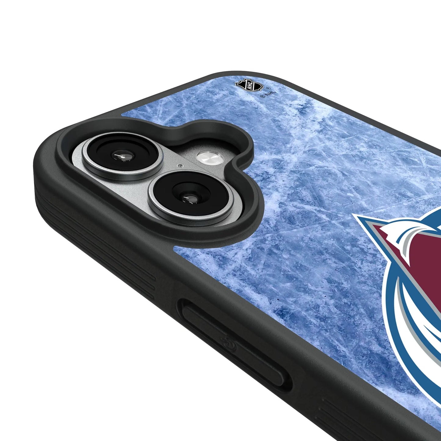 Colorado Avalanche Ice Wordmark Bump Phone Case for Apple iPhone