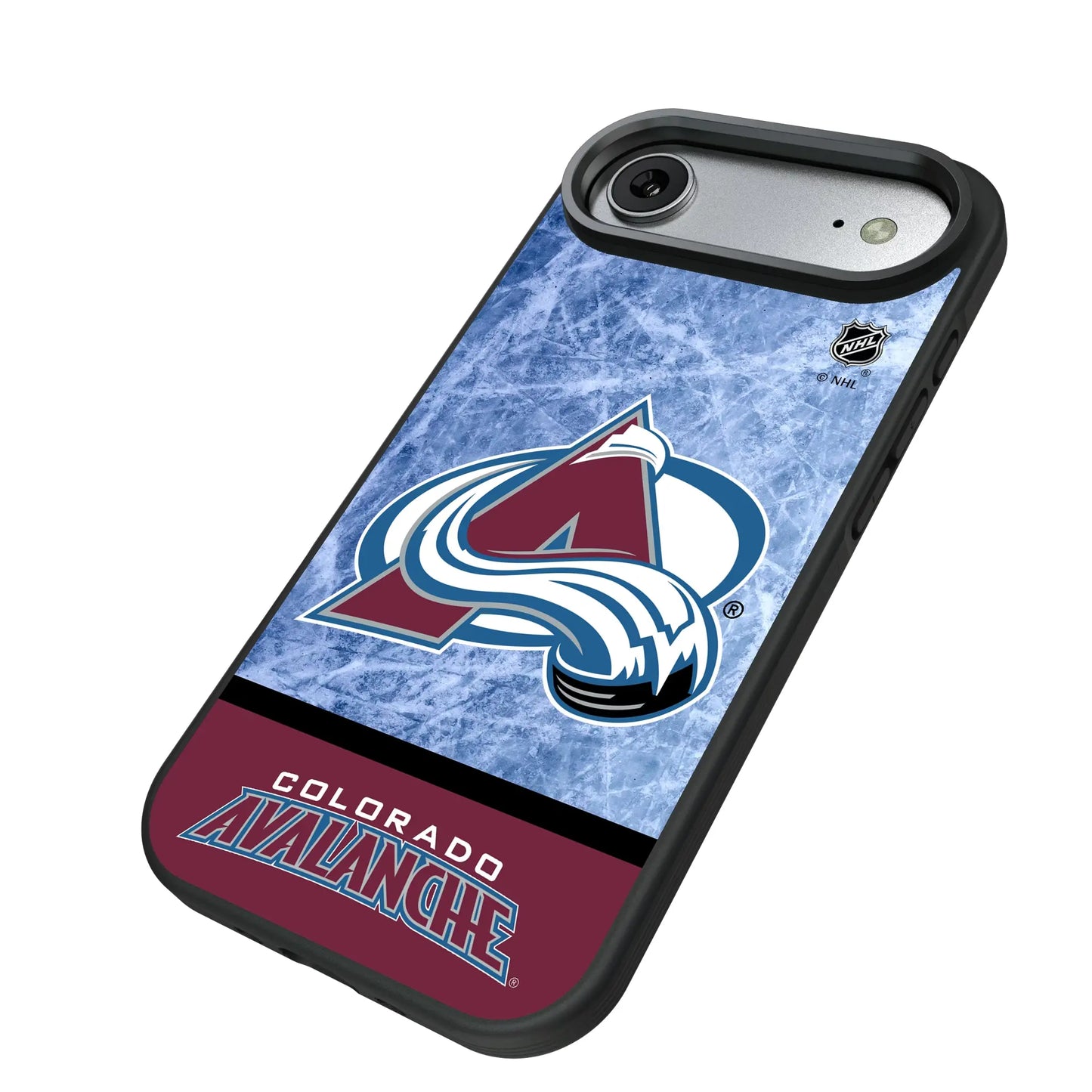 Colorado Avalanche Ice Wordmark Bump Phone Case for Apple iPhone
