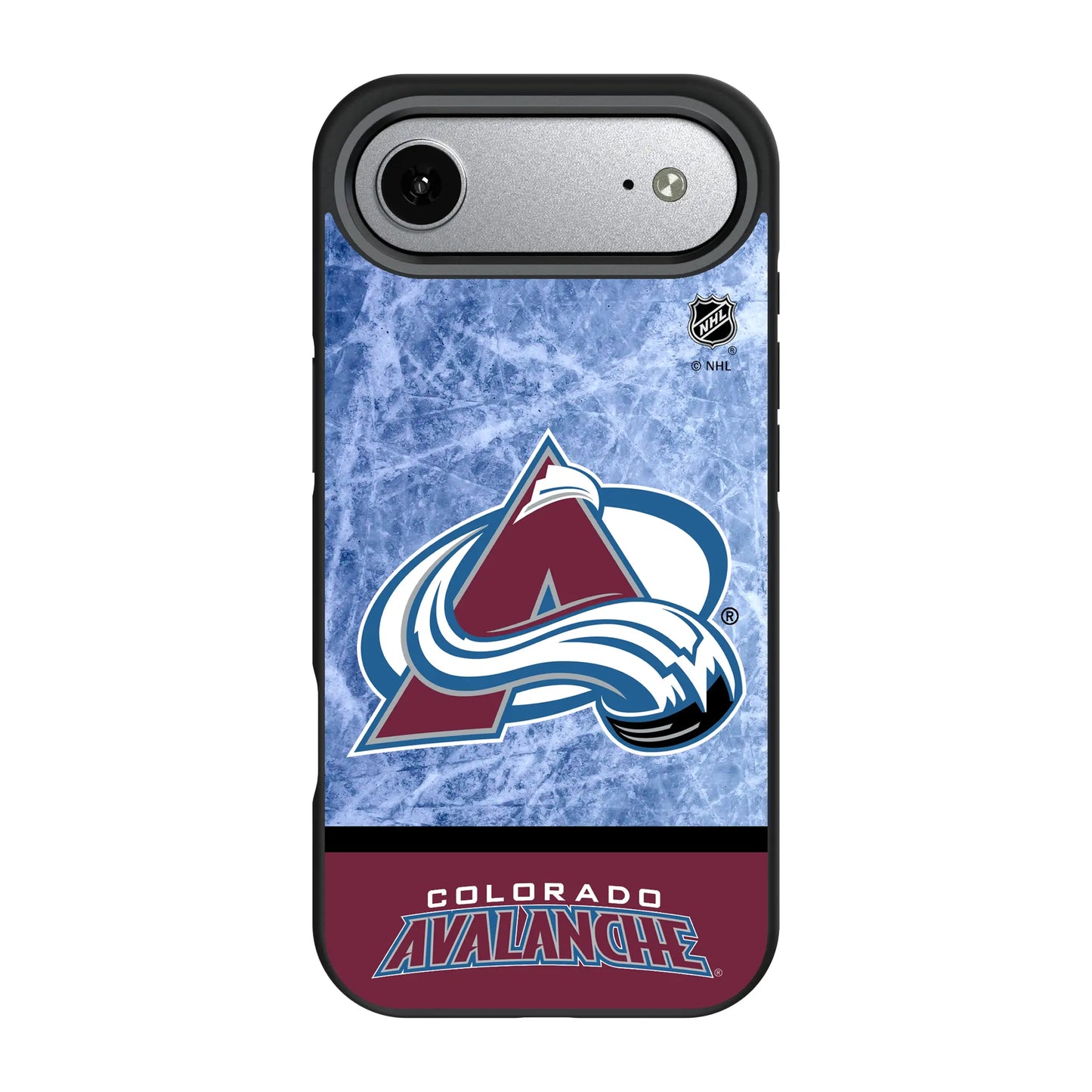 Colorado Avalanche Ice Wordmark Bump Phone Case for Apple iPhone