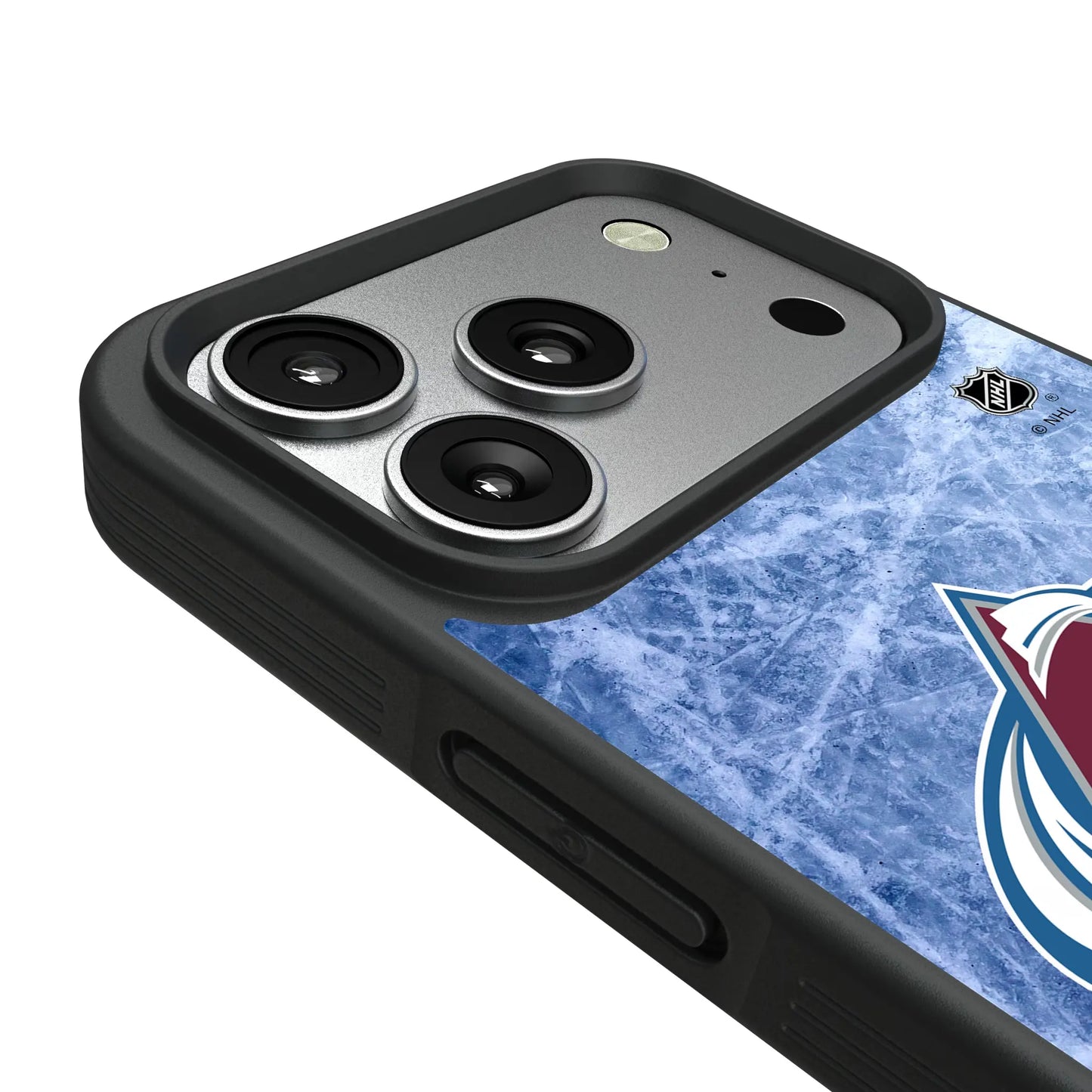 Colorado Avalanche Ice Wordmark Bump Phone Case for Apple iPhone
