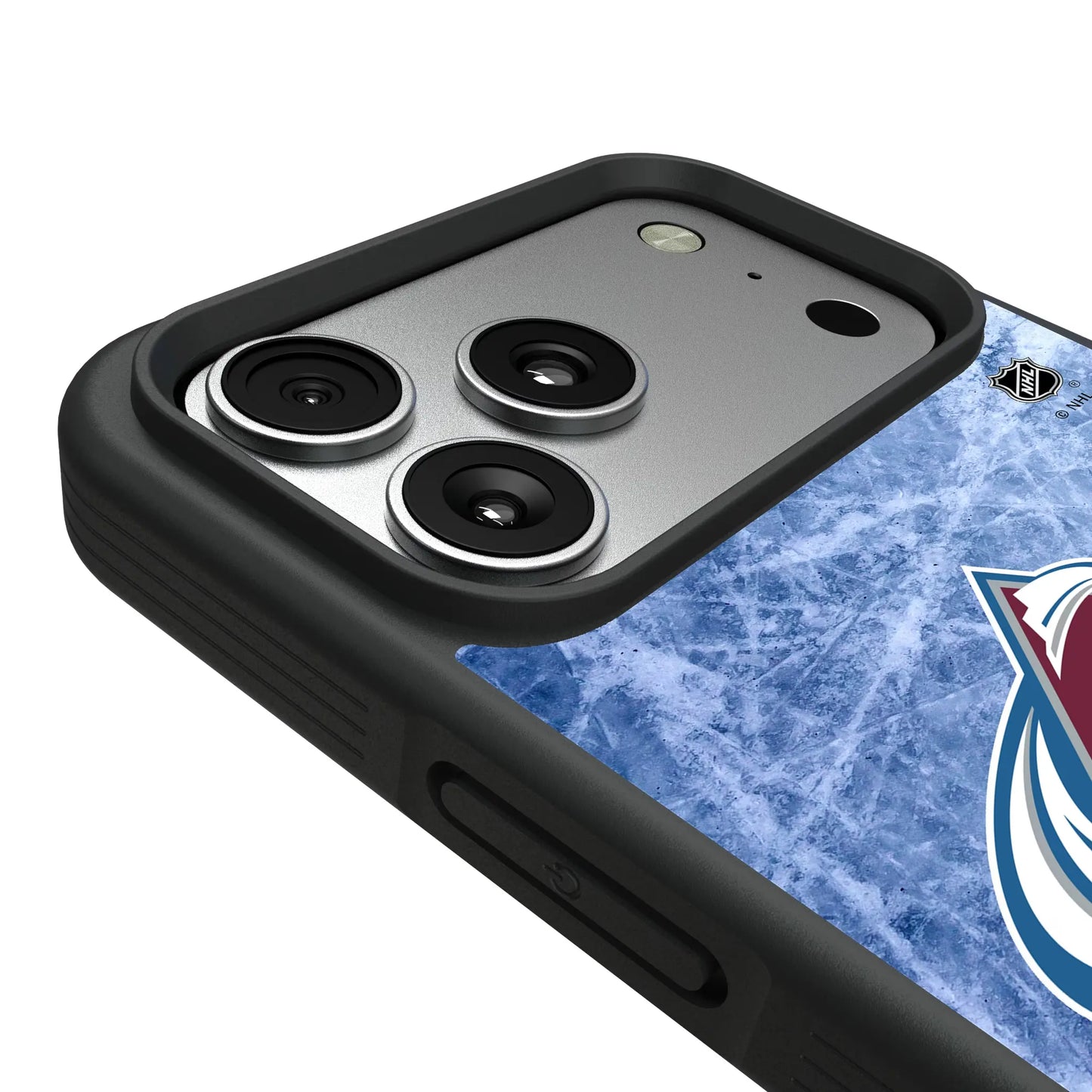 Colorado Avalanche Ice Wordmark Bump Phone Case for Apple iPhone