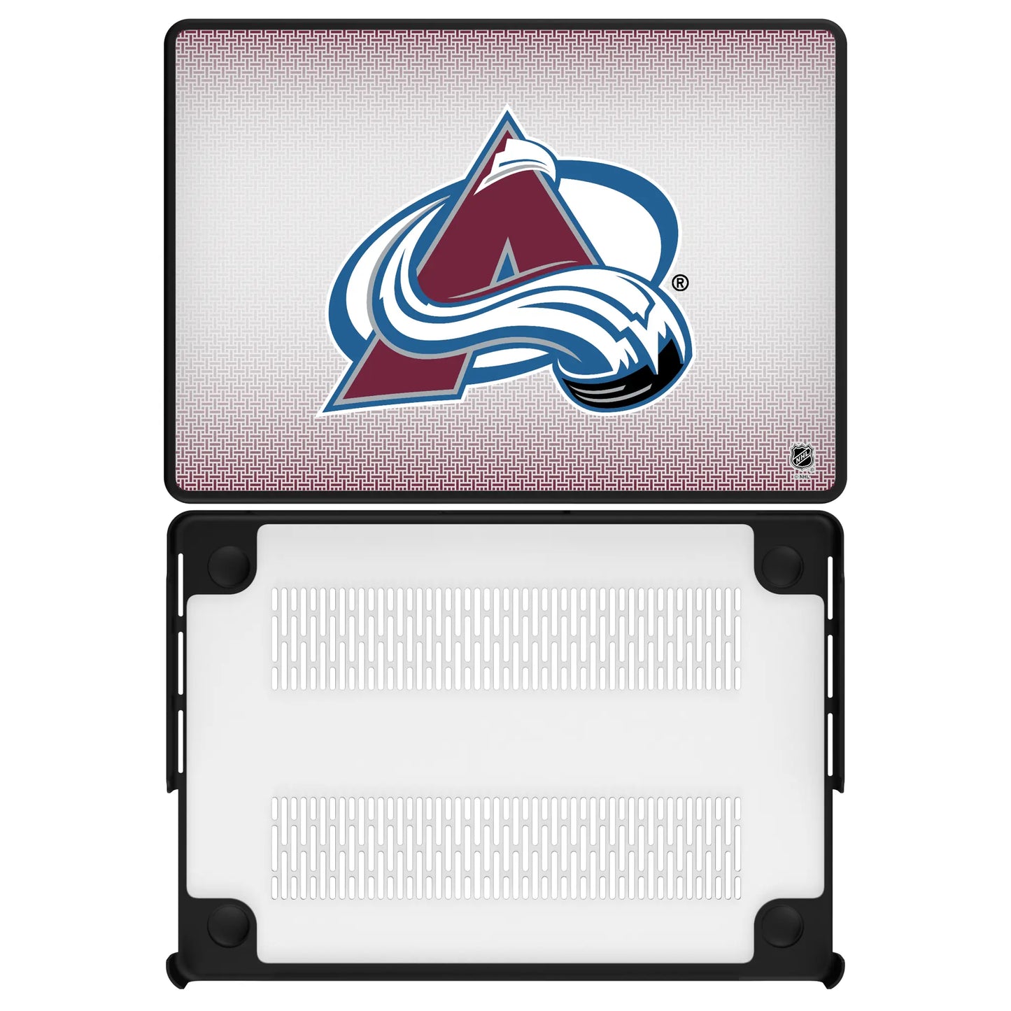 Colorado Avalanche Linen Laptop Case for Apple MacBook