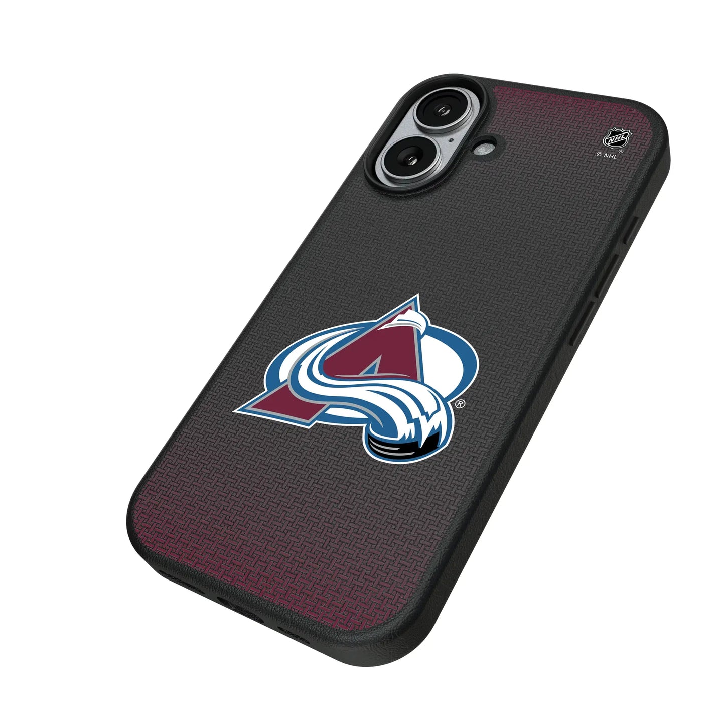 Colorado Avalanche Linen MagSafe Compatible Phone Case for Apple iPhone