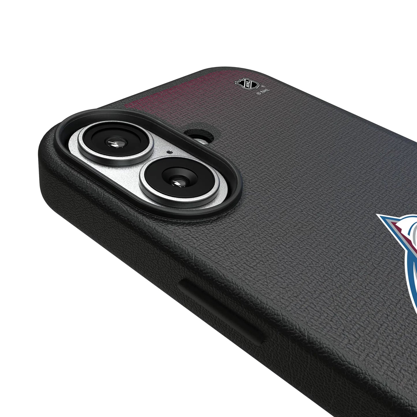 Colorado Avalanche Linen MagSafe Compatible Phone Case for Apple iPhone