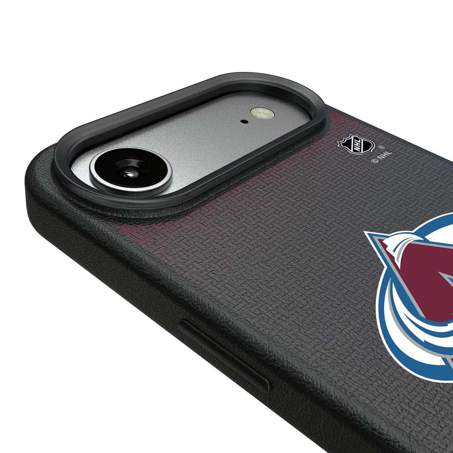 Colorado Avalanche Linen MagSafe Compatible Phone Case for Apple iPhone