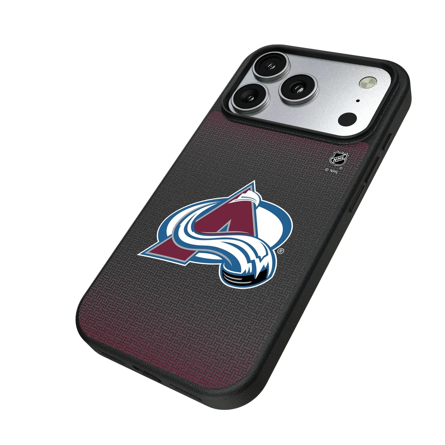 Colorado Avalanche Linen MagSafe Compatible Phone Case for Apple iPhone