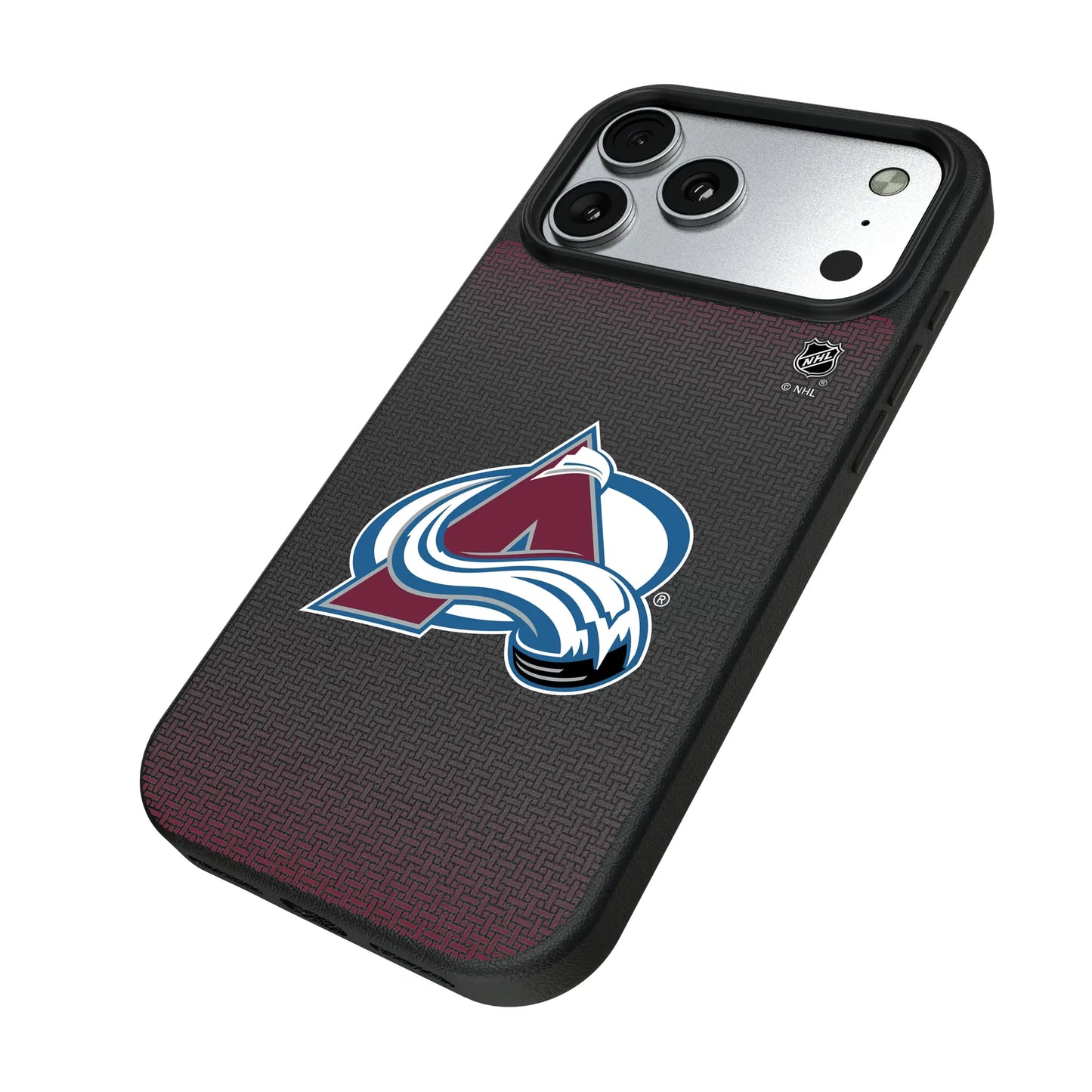 Colorado Avalanche Linen MagSafe Compatible Phone Case for Apple iPhone