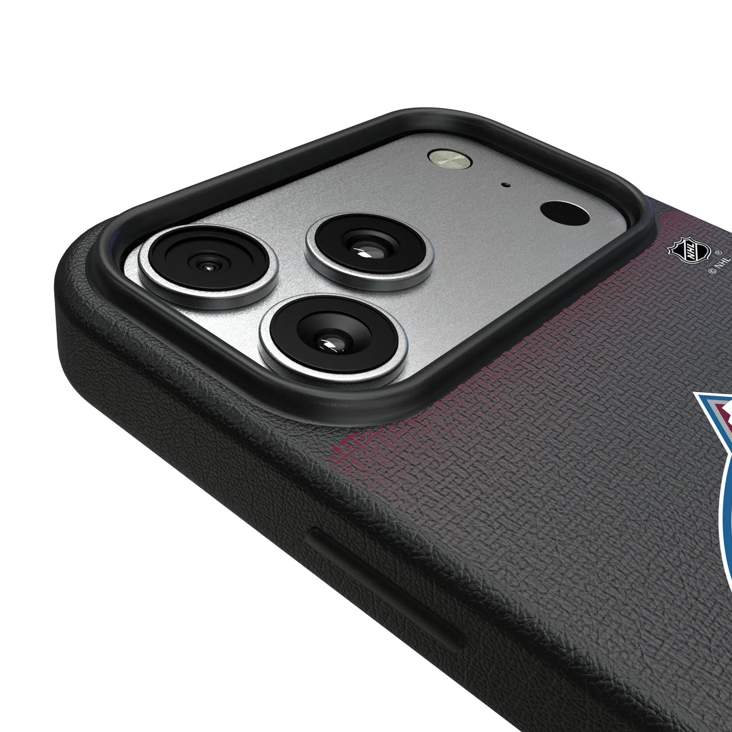 Colorado Avalanche Linen MagSafe Compatible Phone Case for Apple iPhone