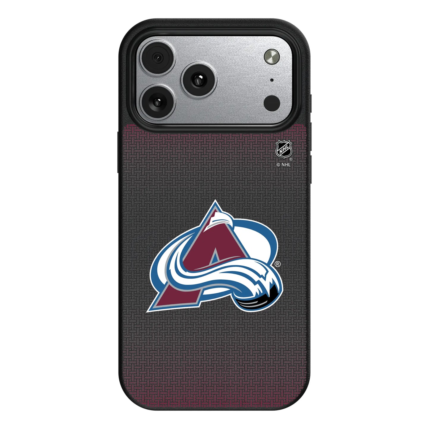 Colorado Avalanche Linen MagSafe Compatible Phone Case for Apple iPhone
